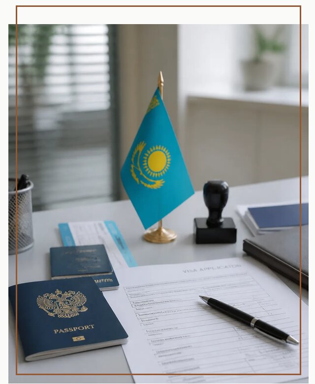 Оформление визы в Казахстан для поездки и работы в Мончегорске