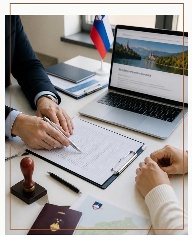 Оформление вида на жительство в Словении под ключ в Мончегорске